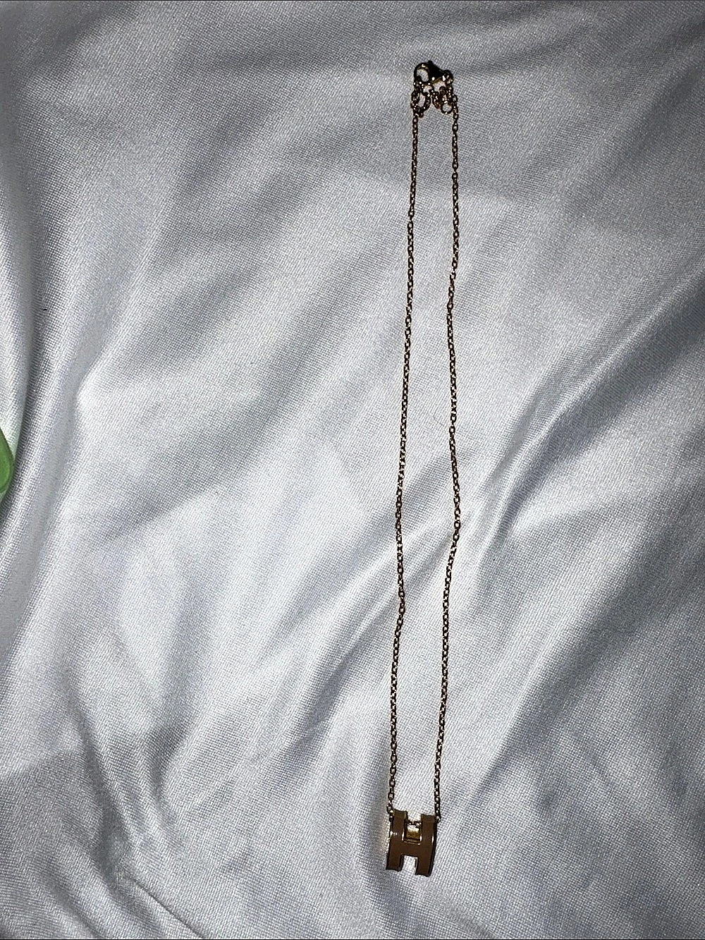 Gold-Tone Pendant Necklace